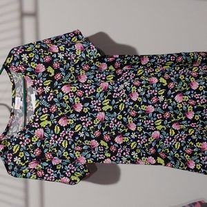 Lularoe, LG, floral dress
